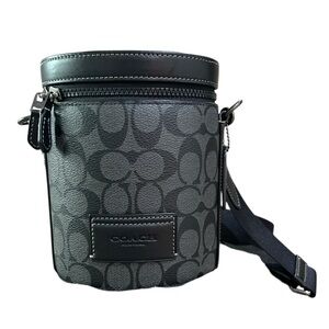 Coach Black Barrel Bag